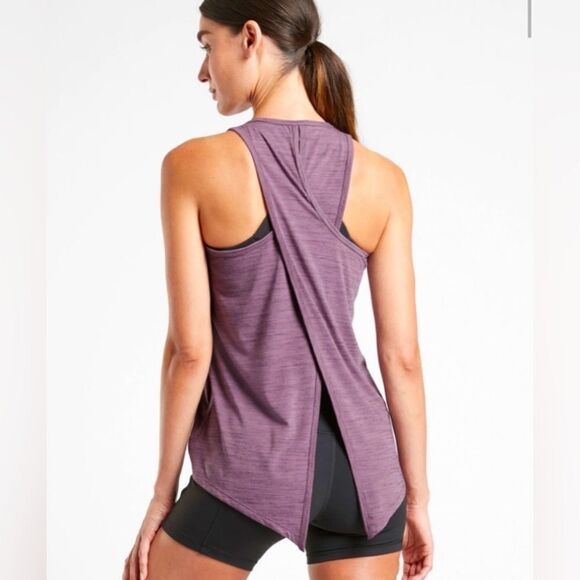 Athleta Open Back Tank Top Size XS - Picture 2 of 6